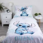 Disney Lilo és Stitch, A csillagkutya Ohana White ágyneműhuzat 140×200cm, 70×90 cm