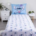 Disney Lilo és Stitch, A csillagkutya Wave ágyneműhuzat 140×200cm, 70×90 cm