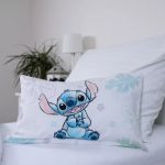 Disney Lilo és Stitch, A csillagkutya Ohana White gyerek ágyneműhuzat 100×135 cm, 40×60 cm