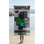 Minecraft Hostile Behaviour fürdőlepedő, strand törölköző 70x140cm