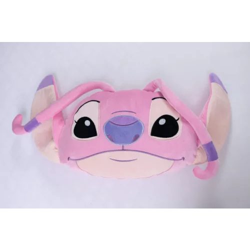  Disney Lilo és Stitch, A csillagkutya Angel Pink 3D formapárna, díszpárna 35 cm