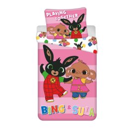 Bing Playing Together ágyneműhuzat 140×200cm, 70×90 cm