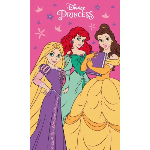 Disney Hercegnők Charm kéztörlő arctörlő, törölköző 30x50cm