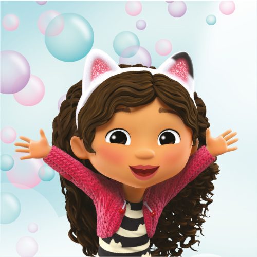 Gabi babaháza Bubbles kéztörlő, arctörlő, törölköző 30x30cm