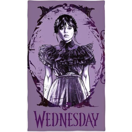  Wednesday Gothic kéztörlő, arctörlő, törölköző 30x50cm 