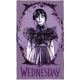  Wednesday Gothic kéztörlő, arctörlő, törölköző 30x50cm 