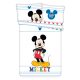 Disney Mickey gyerek ágyneműhuzat 100×135cm, 40×60 cm 