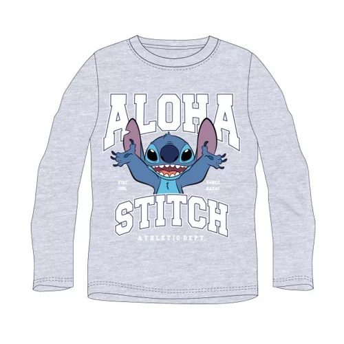 Disney Lilo és Stitch, A csillagkutya Athletic gyerek hosszú póló, felső 110 cm