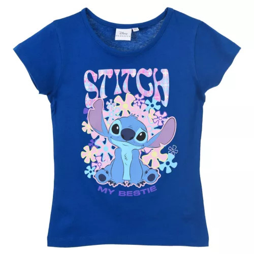 Disney Lilo és Stitch, A csillagkutya My Bestie gyerek rövid póló, felső 4 év 