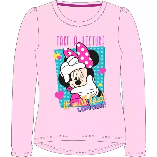 Disney Minnie Gyerek hosszú póló, felső 104-134 cm