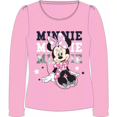 Disney Minnie gyerek hosszú póló, felső 128 cm
