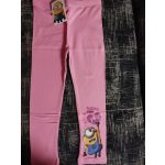 Minyonok gyerek leggings 104-134 cm KÉK ÉS RÓZSASZÍNŰ