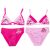 Disney hercegnők gyerek fürdőruha,bikini,4-8 év