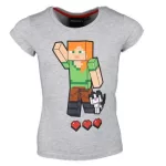  Minecraft gyerek rövid póló, felső 4-8 év