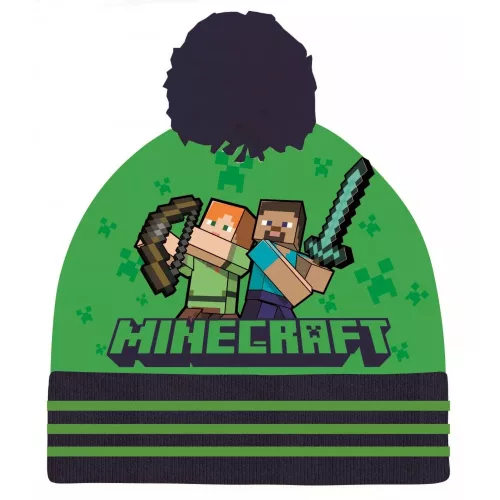 Minecraft gyerek sapka 54-56 cm 