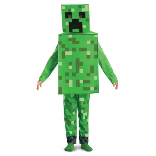 Minecraft Creeper jelmez 7-8 év 
