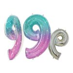 Űr 9-es Space szám fólia lufi 78 cm