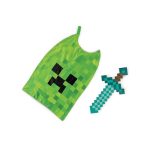 Minecraft Arm kard és köpeny szett