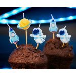 Űr Planet tortagyertya, gyertya szett 5 db-os