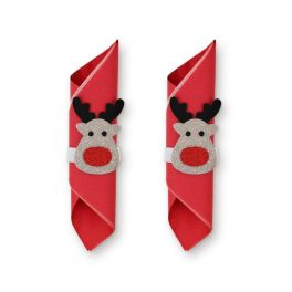 Rénszarvas Deer szalvétagyűrű szett