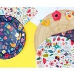 Tavasz Have Fun Light papírtányér 6 db-os 18 cm