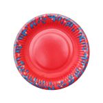 Karácsonyi Let It Snow papírtányér 6 db-os 18 cm