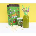 Játék Game On papír szívószál 8 db-os