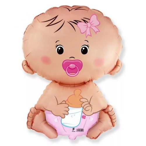 Baby Girl fólia lufi 61 cm