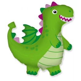 Dragon Green, Sárkány fólia lufi 61 cm