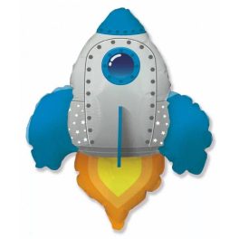 Rocket Blue, Rakéta fólia lufi 61cm