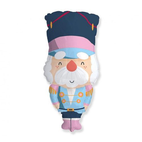 Karácsonyi katona Nutcracker fólia lufi 86 cm (WP)