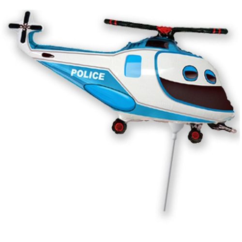 Helikopter Police fólia lufi 36 cm (WP)