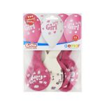 Baby Girl léggömb, lufi 5 db-os 13 inch (33 cm)