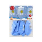 Born to Shine Blue léggömb, lufi 5 db-os 13 inch (33 cm)