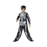 Csontváz és Bohóc Skeleton kifordítható jelmez 120/130 cm