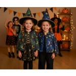 Varázsló Moon&Stars jelmez 92/104 cm