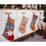 Reindeer, Karácsonyi kandalló zokni, csizma 51 cm