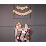 Reindeer, Karácsonyi kandalló zokni, csizma 51 cm