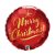 Karácsonyi Merry Christmas Red fólia lufi 46 cm