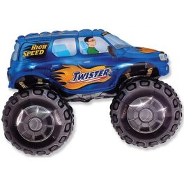 Twister Car Blue, Autó fólia lufi 61 cm