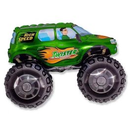 Twister Car Green, Autó fólia lufi 61 cm
