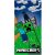 Minecraft Danger Zone fürdőlepedő, strand törölköző 70x140 cm (Fast Dry)