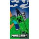 Minecraft Danger Zone fürdőlepedő, strand törölköző 70x140 cm (Fast Dry)