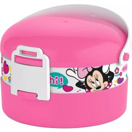   Disney Minnie több rekeszes uzsonnás doboz, szendvicsdoboz fogantyúval