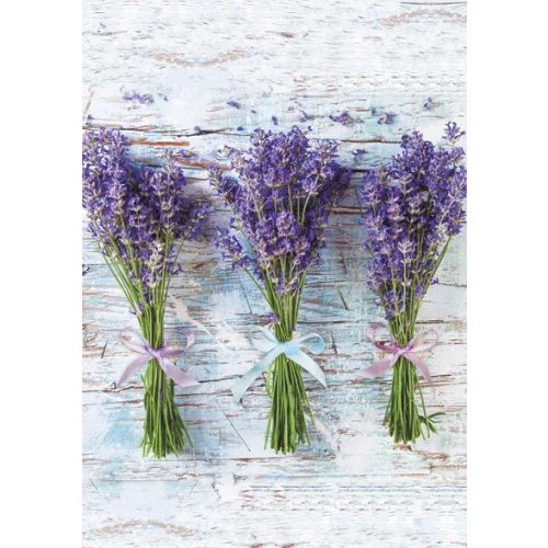 Levendula Bouquet A/4 gumis mappa 