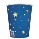 Űr Rockets&Aliens papír pohár 8 db-os 250 ml