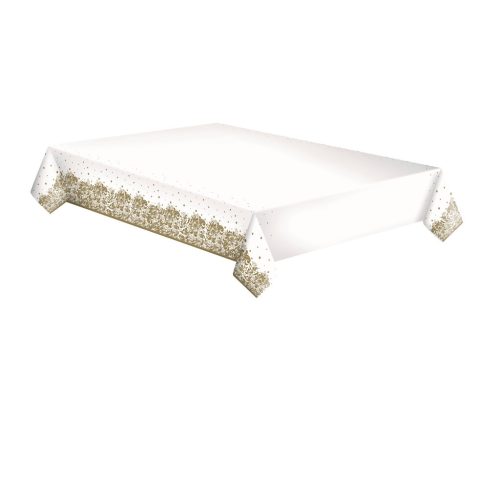 Díszes Gold papír asztalterítő 120x180 cm