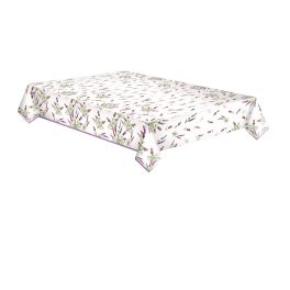 Levendula Twigs papír asztalterítő 120x180 cm