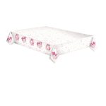 Unikornis Pink Heart papír asztalterítő 120x180 cm