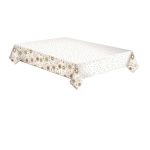 Karácsonyi Gold Stars and Twirls papír asztalterítő 120x180 cm